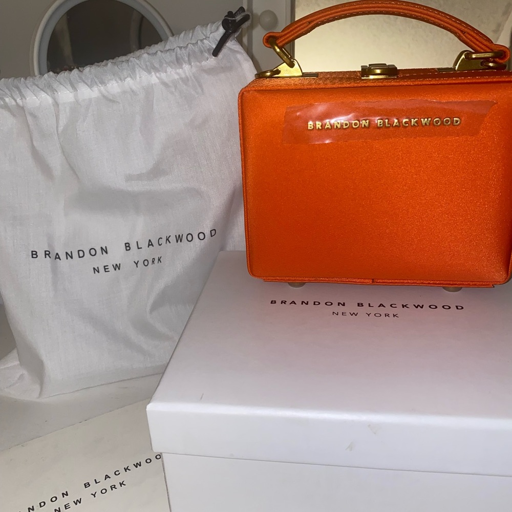 Brandon Blackwood Mini Kendrick Trunk Burnt Orange Nylon